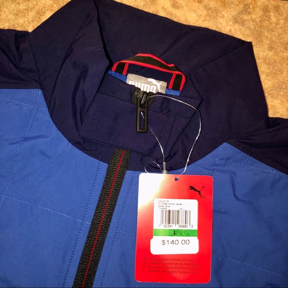 Puma Scuderia Ferrari Men's Jacket Sz: L - Picture 6 of 8